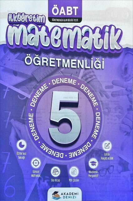 Akademi Denizi ÖABT İlköğretim Matematik Öğretmenliği 5 Deneme