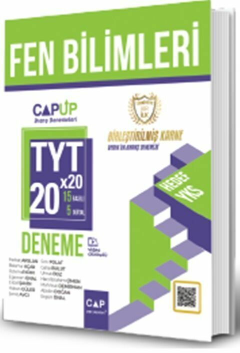 Çap Yayınları TYT Fen Bilimleri 20 x 20 Up Deneme