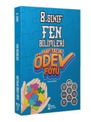 2024 8. Sınıf Fen Bilimleri Haftalık Ödev Föyü İsem Yayıncılık