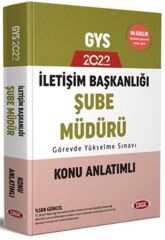 Data Yayınları GYS İletişim Başkanlığı Şube Müdürü Konu Anlatımlı