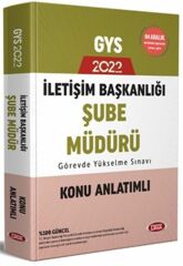 Data Yayınları GYS İletişim Başkanlığı Şube Müdürü Konu Anlatımlı