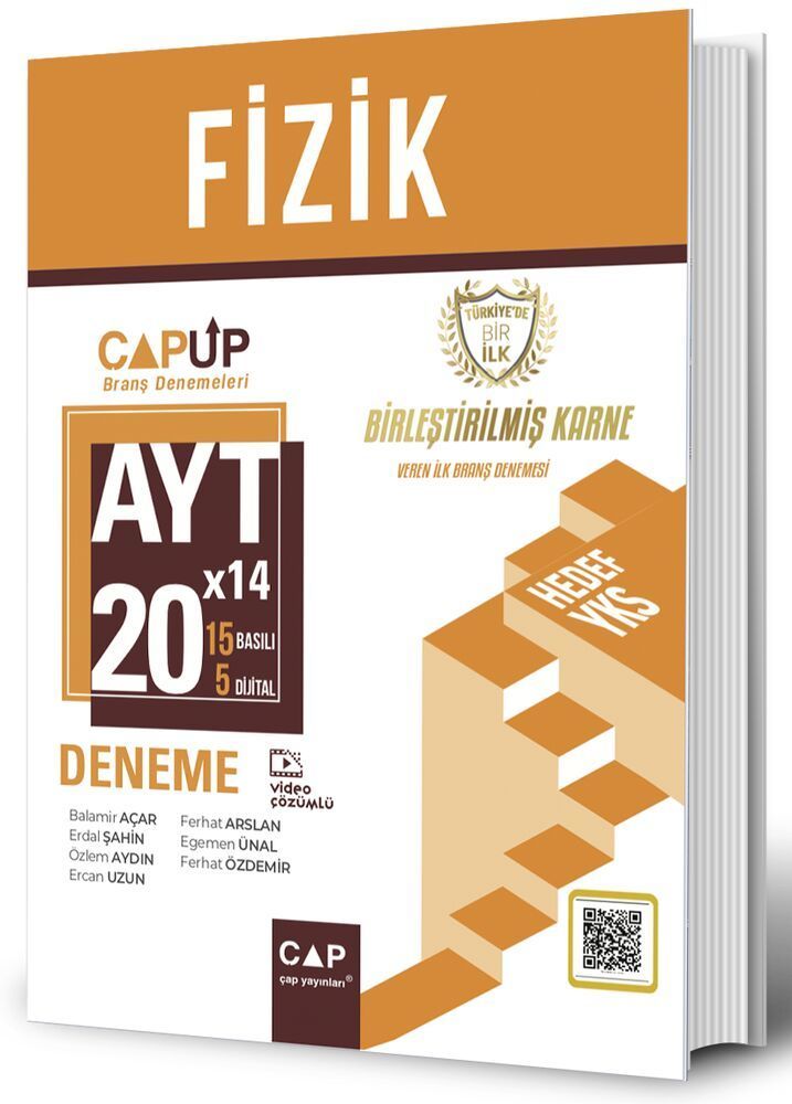 Çap Yayınları AYT Fizik 20 X 14 Up Deneme