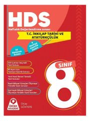Örnek Akademi 8. Sınıf T.C. İnkılap Tarihi ve Atatürkçülük HDS Haftalık Değerlendirme Sınavı
