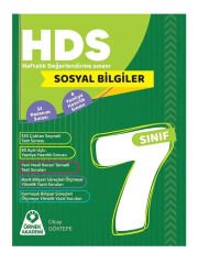 Örnek Akademi 7. Sınıf Sosyal Bilgiler HDS Haftalık Değerlendirme Sınavı