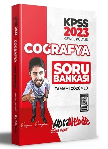 HocaWebde Yayınları 2023 KPSS Coğrafya Tamamı Çözümlü Soru Bankası