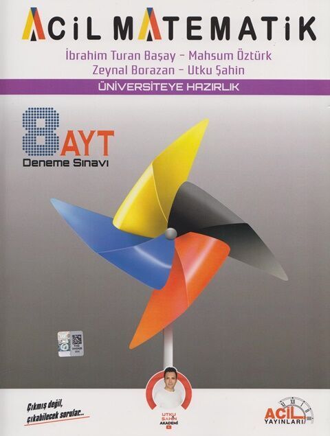 Acil AYT Matematik 8 li Deneme Sınavı Acil Yayınları