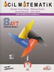 Acil AYT Matematik 8 li Deneme Sınavı Acil Yayınları