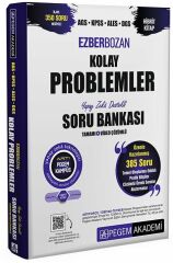 Pegem AGS KPSS ALES DGS Kolay Problemler Ezberbozan Soru Bankası Çözümlü Pegem Akademi Yayınları