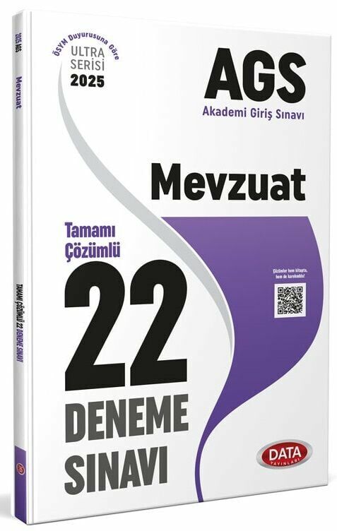 Data 2025 MEB-AGS Mevzuat 22 Deneme Çözümlü Ultra Serisi Data Yayınları