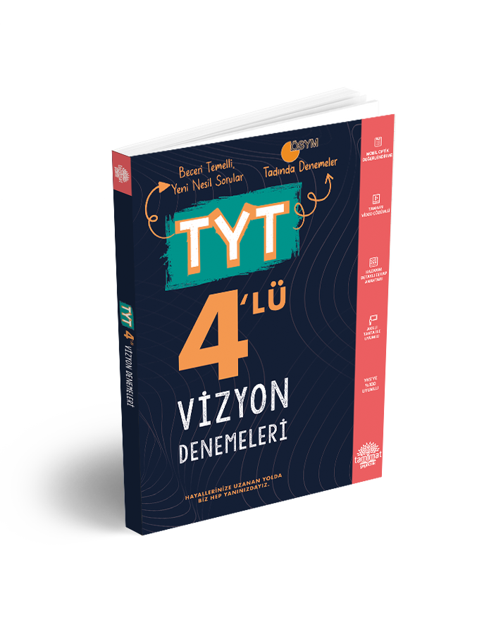 TAMMAT YAYINCILIK TYT 4 LÜ VİZYON DENEME