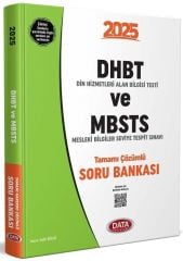 Data 2025 DHBT MBSTS Soru Bankası Çözümlü Data Yayınları
