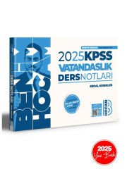 2025 Benim Hocam Yayınları KPSS Vatandaşlık Video Ders Notları