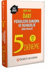 Öğreti 2025 MEB AGS ÖABT Psikolojik Danışma ve Rehberlik Öğretmenliği Tamamı Çözümlü 5 Deneme