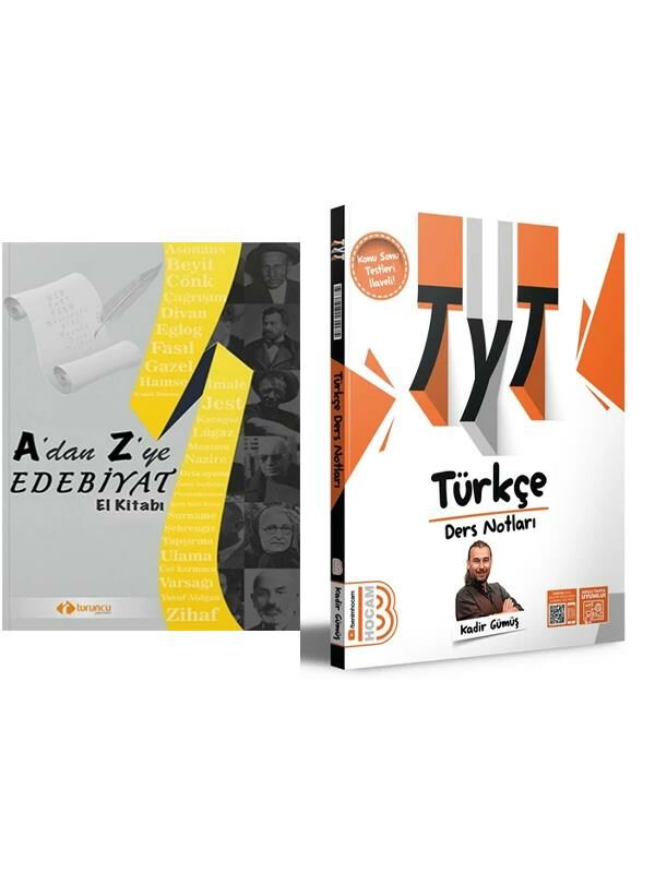 Referans A dan Z ye AYT Edebiyat El Kitabı ve Benim Hocam TYT Türkçe Ders Notları 2 li Set