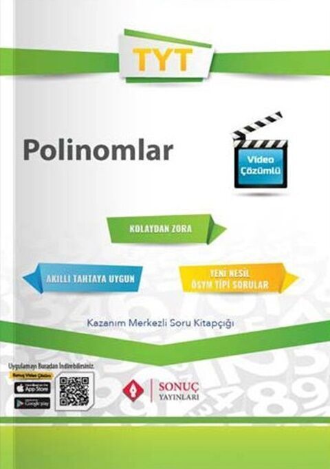Sonuç Yayınları TYT Polinomlar Kazanım Merkezli Soru Kitapçığı