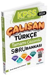 Dizgi Kitap 2024 KPSS Türkçe Çalışan Soru Bankası Çözümlü Dizgi Kitap
