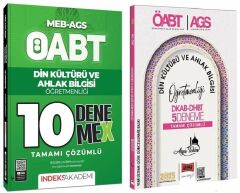 Yargı + İndeks 2025 ÖABT MEB-AGS Din Kültürü ve Ahlak Bilgisi Öğretmenliği 5+10 Deneme 2 li Set - Asya Tekin Yargı + İndeks Akademi Yayınları