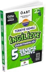 Dizgi Kitap 2024 KPSS İngilizce Öğretmenliği Türkiye Geneli 5 Deneme Sınavı