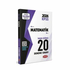 Data 2024 KPSS Ultra Serisi Matematik 20 Deneme Sınavı