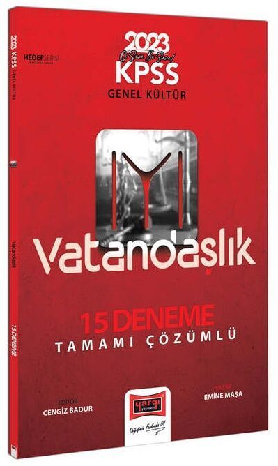 Yargı Yayınları 2023 KPSS Genel Kültür Hedef IYI Serisi Vatandaşlık Tamamı Çözümlü 15 Deneme