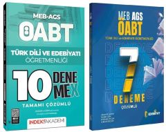 Edebiyat TV + İndeks ÖABT MEB-AGS Türk Dili Edebiyatı Öğretmenliği 7+10 Deneme 2 li Set - Hidayet Aydın Edebiyat TV + İndeks Akademi Yayınları