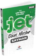 Dizgi Kitap 2023 MEB Sayman JET Özel Notlar