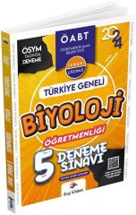 Dizgi Kitap KPSS ÖABT Biyoloji Öğretmenliği Türkiye Geneli 5 Deneme Sınavı