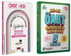Yargı + Saydam 2025 ÖABT MEB-AGS Din Kültürü ve Ahlak Bilgisi Öğretmenliği 5+5 Deneme 2 li Set - Asya Tekin Yargı + Saydam Yayınları