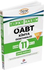 Dizgi Kitap ÖABT Kimya Öğretmenliği Son 11 Yıl Çıkmış Sorular