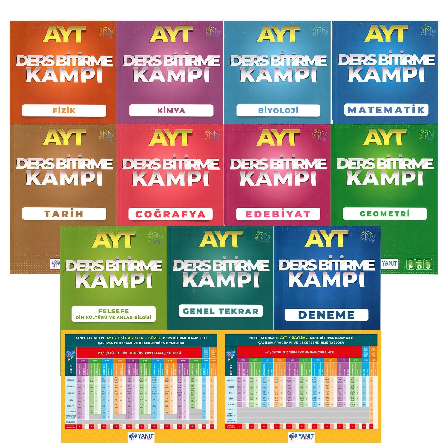 Kitapanka AYT Ders Bitirme Kampı Tüm Dersler Genel Tekrar Yanıt