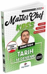 Dizgi Kitap 2024 KPSS Genel Kültür Tarih Master Chef 14 Deneme