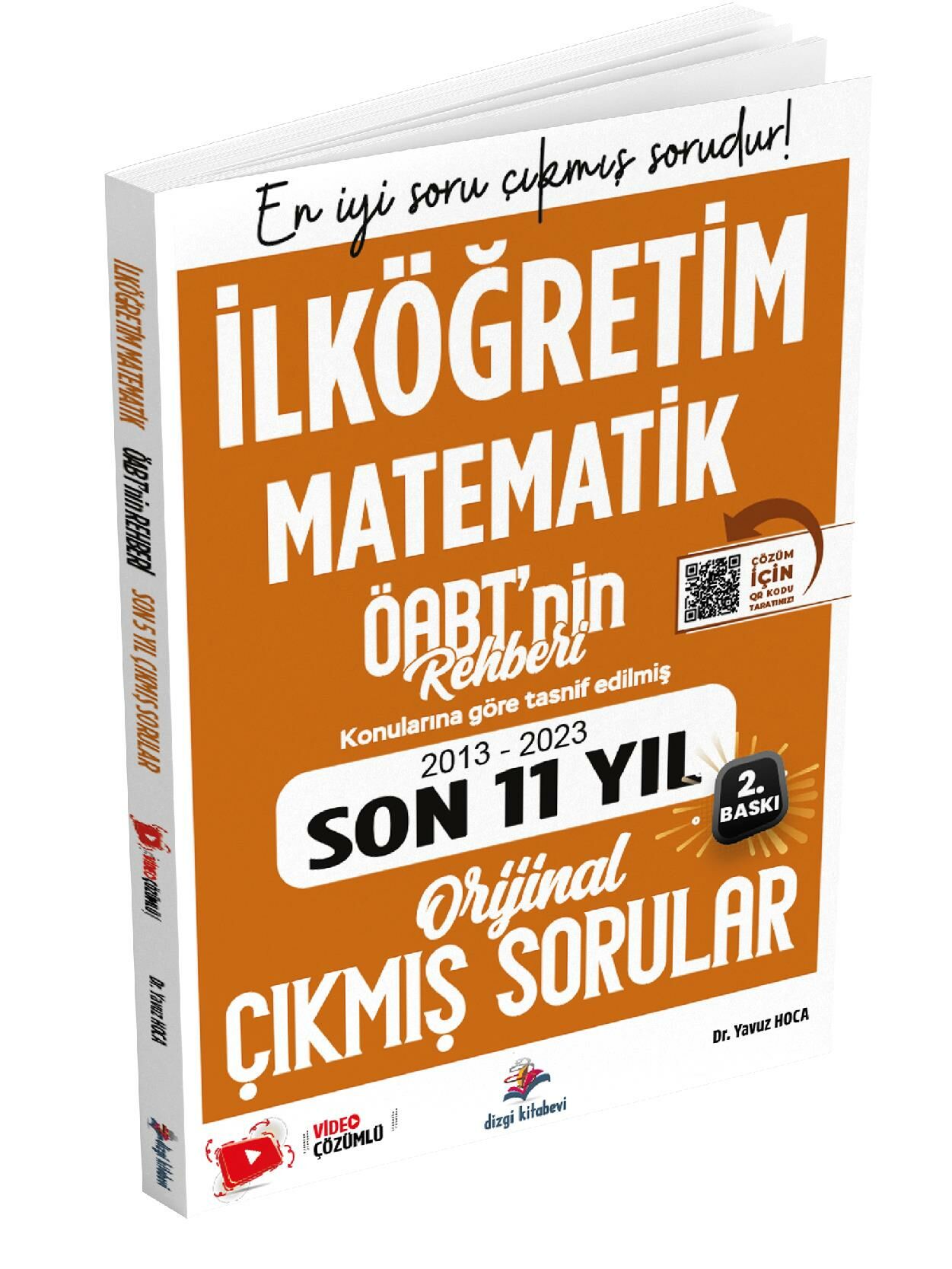Dizgi 2025 ÖABT nin Rehberi İlköğretim Matematik Öğretmenliği Çıkmış Sorular Son 12 Yıl Çözümlü