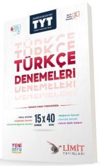 Limit Yayınları TYT Türkçe Yeni Soru Tarzları ile Denemeleri