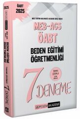 Pegem 2025 ÖABT MEB-AGS Beden Eğitimi Öğretmenliği 7 Deneme Çözümlü Pegem Yayınları