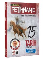 Bekir Çelik Adli İdari Hakimlik FETİHNAME Tarih 15 Deneme Çözümlü Bekir Çelik