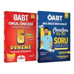 Yönerge ÖABT Okul Öncesi Soru + 6 Deneme 2 li Set - Muhammet Güngör Yönerge Yayınları