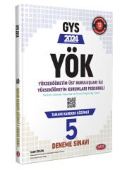 Data 2024 GYS Yükseköğretim Kurumları Personeli 5 Deneme
