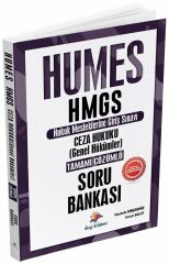 Dizgi Kitap HUMES HMGS Ceza Hukuku Genel Hükümler Soru Bankası Çözümlü Dizgi Kitap