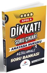 Dizgi Kitap 2025 KPSS A Grubu Anayasa Hukuku Dikkat Soru Çıkar Soru Bankası - Serhat Güven Dizgi