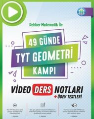 Rehber Matematik 49 Günde TYT Geometri Video Ders Notları