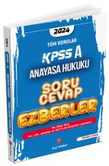 Dizgi Kitap 2024 KPSS A Soru Cevap Ezberler Anayasa Hukuku