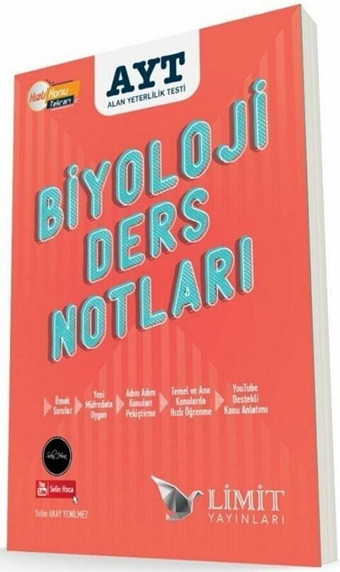 Limit Yayınları AYT Biyoloji Ders Notları