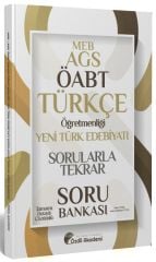 Özdil Akademi ÖABT MEB-AGS Türkçe Yeni Türk Edebiyatı Sorularla Tekrar Soru Bankası Çözümlü - Yekta Özdil Özdil Akademi Yayınları
