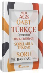 Özdil Akademi ÖABT MEB-AGS Türkçe Halk Edebiyatı Sorularla Tekrar Soru Bankası Çözümlü - Yekta Özdil Özdil Akademi Yayınları