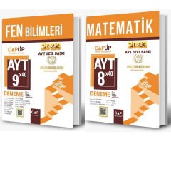 Çap Yayınları 2023 Özel Baskı AYT Fen Bilimleri ve Matematik Deneme Seti