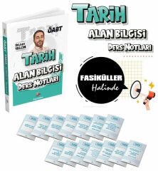 Dizgi Kitap 2025 ÖABT Tarih Öğretmenliği Alan Bilgisi Ders Notları - Selami Yalçın Dizgi Kitap