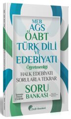 Özdil Akademi ÖABT MEB-AGS Türk Dili ve Edebiyatı Halk Edebiyatı Sorularla Tekrar Soru Bankası Çözümlü - Yekta Özdil Özdil Akademi Yayınları