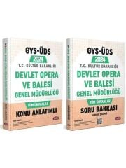 2024 GYS ÜDS Kültür Bakanlığı Devlet Opera ve Balesi Genel Müdürlüğü Konu + Soru Set Data Yayınları