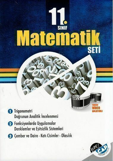 YarıÇap Yayınları 11. Sınıf Matematik Seti