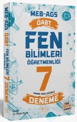 CBA Akademi ÖABT MEB-AGS Fen Bilimleri Öğretmenliği 7 Deneme Çözümlü CBA Akademi